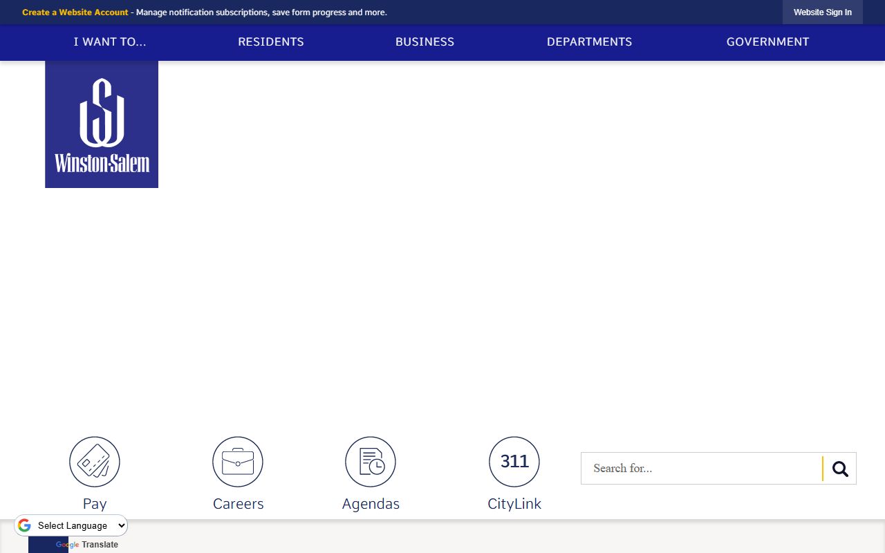 Winston-Salem Police Department white pages public records portal