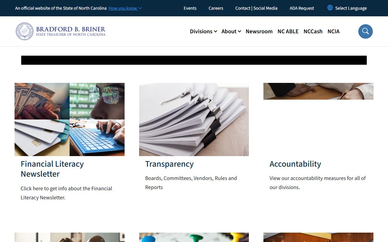 North Carolina State Treasurer unclaimed property white pages search